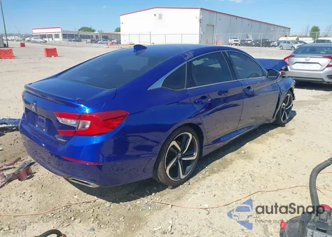2018 Honda Accord Sport z USA, uszkodzony, nr VIN 1HGCV1F39JA122746